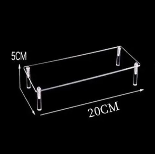 1-4 Tier Acrylic Display Stand Durable Display Rack For Cupcake