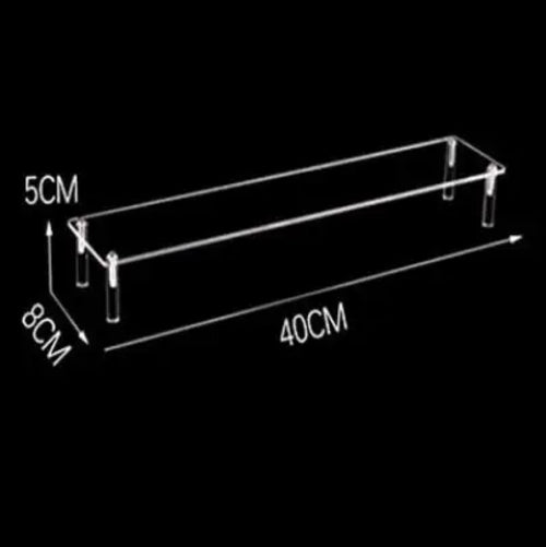 1-4 Tier Acrylic Display Stand Durable Display Rack For Cupcake